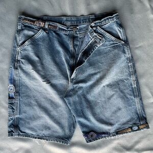 Vintage Wranglers carpenter jorts